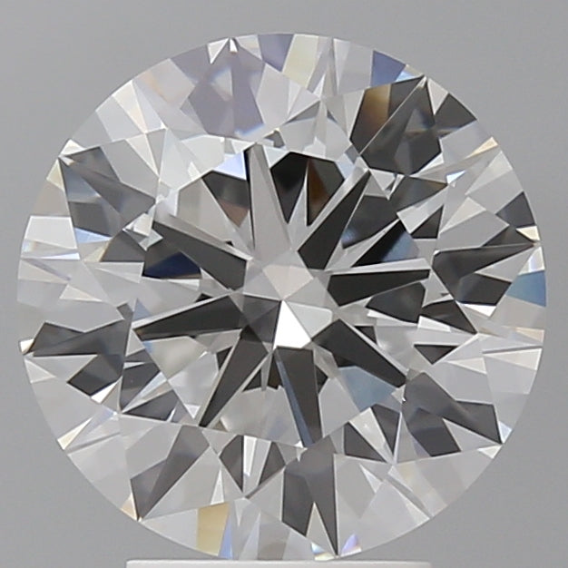 4.01 Carat Round Shaped, Ideal Cut, F Color, VVS2 Clarity, IGI Certified Lab Grown Diamond