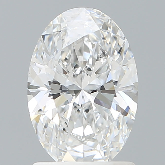 1.51 Carat Oval Shaped, Ideal Cut, D Color, VVS1 Clarity, IGI Certified Lab Grown Diamond