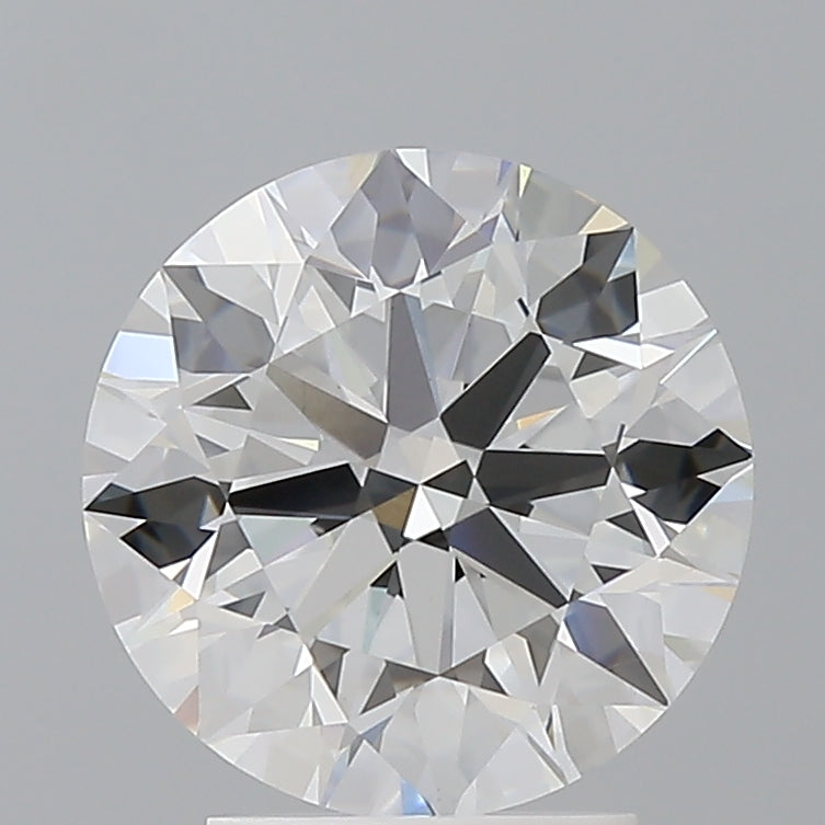 3.07 Carat Round Shaped, Ideal Cut, E Color, VVS2 Clarity, IGI Certified Lab Grown Diamond