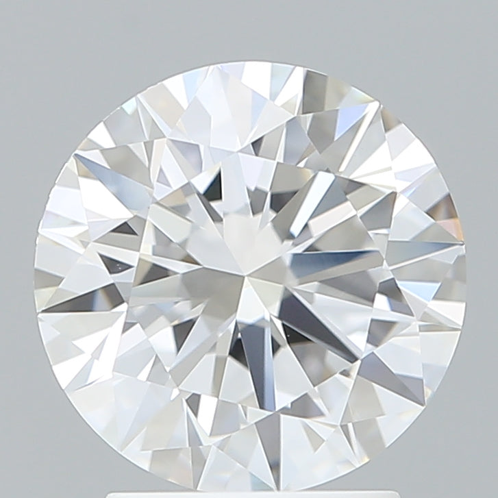 2.55 Carat Round Shaped, Ideal Cut, F Color, VVS2 Clarity, IGI Certified Lab Grown Diamond