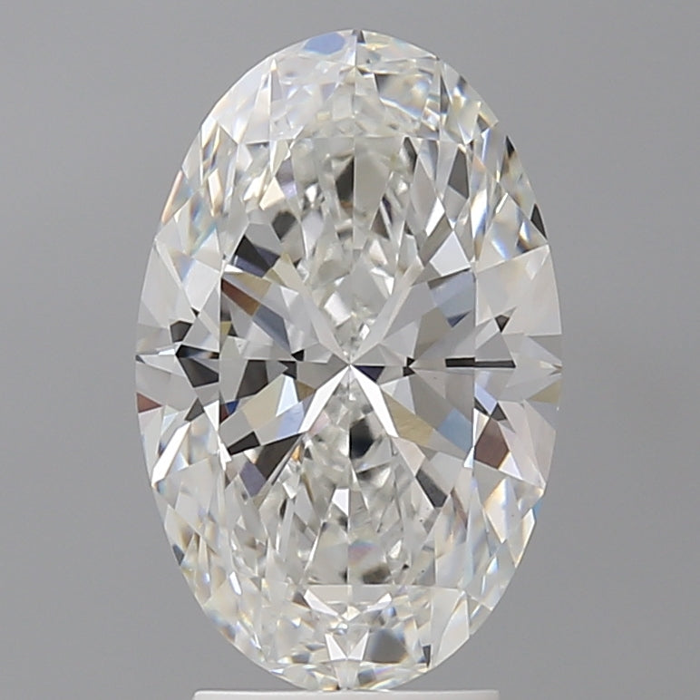 3.57 Carat Oval Shaped, Ideal Cut, F Color, VS1 Clarity, IGI Certified Lab Grown Diamond