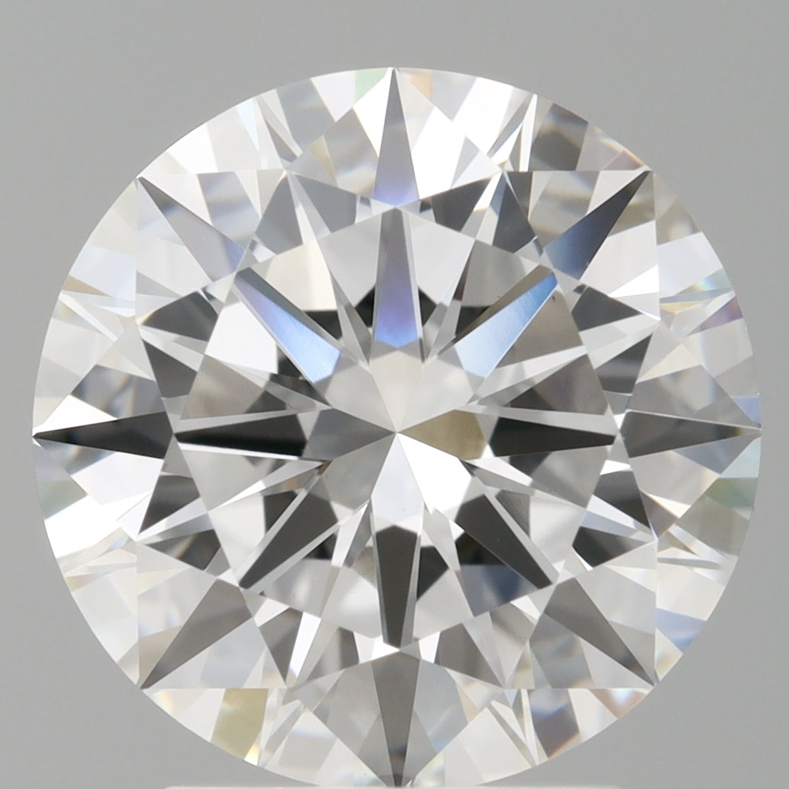 3.02 Carat Round Shaped, Excellent Cut, E Color, VS1 Clarity, IGI Certified Lab Grown Diamond