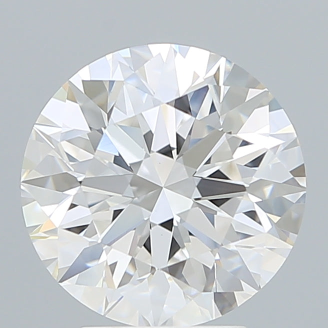 4.10 Carat Round Shaped, Excellent Cut, E Color, VVS2 Clarity, IGI Certified Lab Grown Diamond