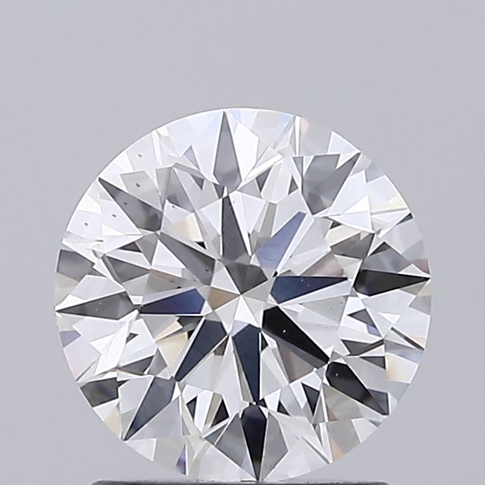 1.53 Carat Round Shaped, Ideal Cut, F Color, VS2 Clarity, IGI Certified Lab Grown Diamond
