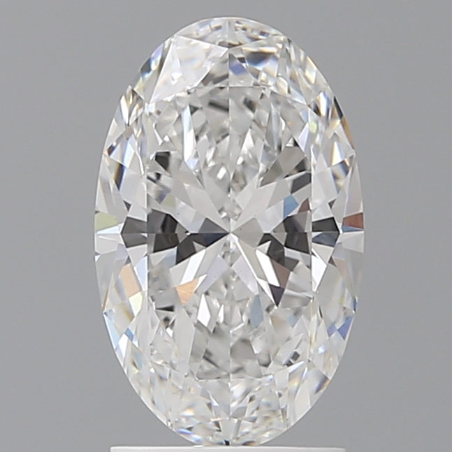 2.09 Carat Oval Shaped, Ideal Cut, D Color, VS1 Clarity, IGI Certified Lab Grown Diamond