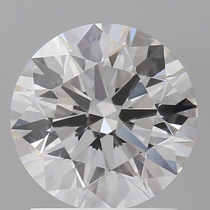 1.59 Carat Round Shaped, Ideal Cut, E Color, VVS2 Clarity, IGI Certified Lab Grown Diamond