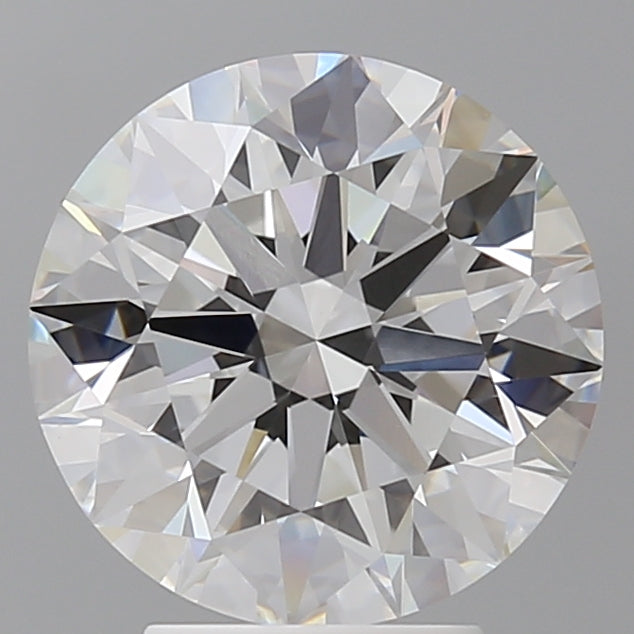 4.05 Carat Round Shaped, Ideal Cut, E Color, VVS2 Clarity, IGI Certified Lab Grown Diamond