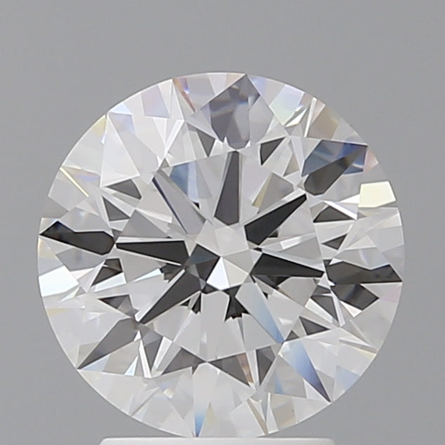 3.07 Carat Round Shaped, Ideal Cut, E Color, VVS2 Clarity, IGI Certified Lab Grown Diamond