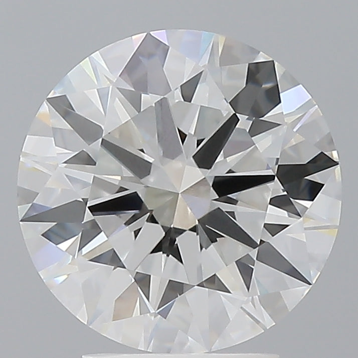 3.51 Carat Round Shaped, Ideal Cut, F Color, VVS2 Clarity, IGI Certified Lab Grown Diamond