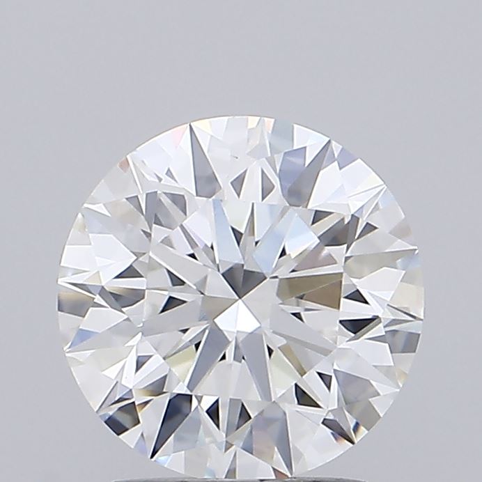 2.03 Carat Round Shaped, Ideal Cut, E Color, VVS2 Clarity, IGI Certified Lab Grown Diamond