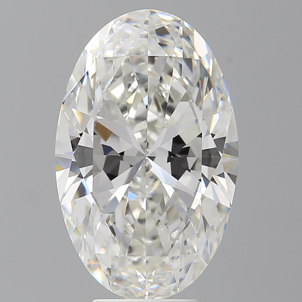 6.56 Carat Oval Shaped, Ideal Cut, F Color, VVS2 Clarity, IGI Certified Lab Grown Diamond
