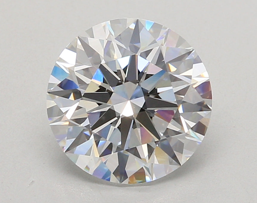 3.04 Carat Round Shaped, Ideal Cut, E Color, VVS2 Clarity, IGI Certified Lab Grown Diamond