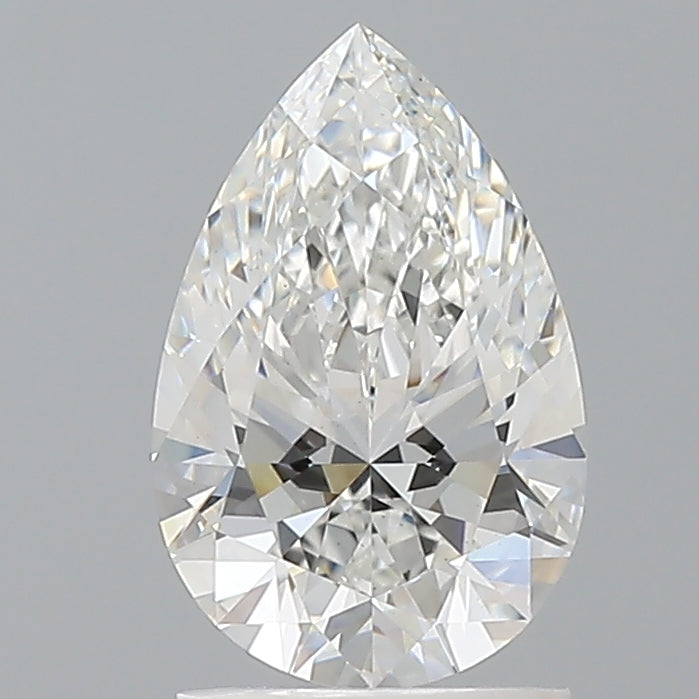 1.59 Carat Pear Shaped, Ideal Cut, F Color, VVS2 Clarity, IGI Certified Lab Grown Diamond