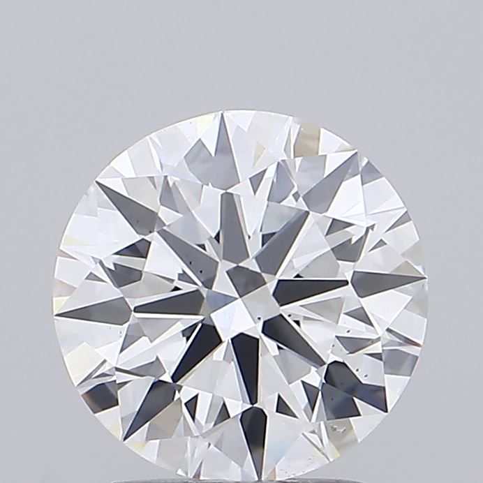 2.03 Carat Round Shaped, Ideal Cut, E Color, VS2 Clarity, IGI Certified Lab Grown Diamond