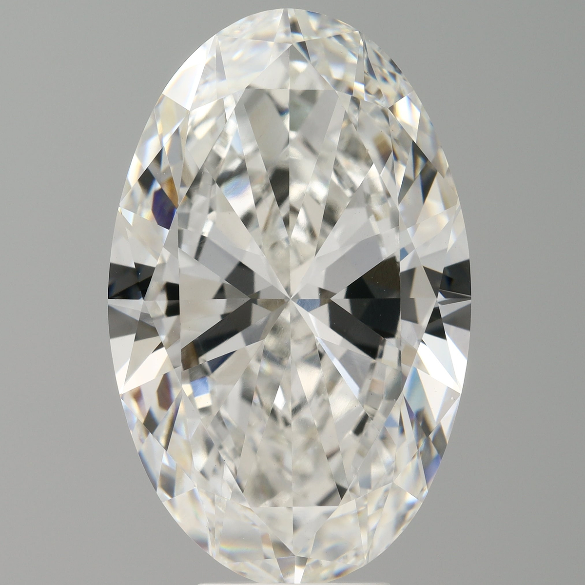 8.05 Carat Oval Shaped, Excellent Cut, F Color, VVS2 Clarity, IGI Certified Lab Grown Diamond