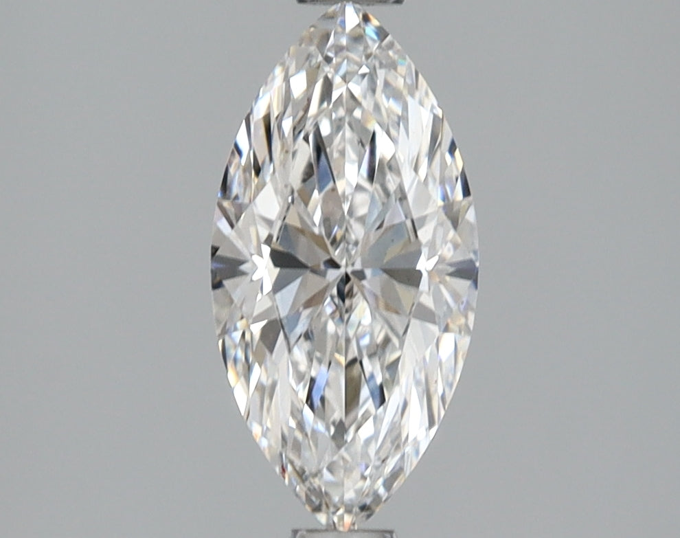 1.08 Carat Marquise Shaped, Ideal Cut, D Color, VS1 Clarity, IGI Certified Lab Grown Diamond