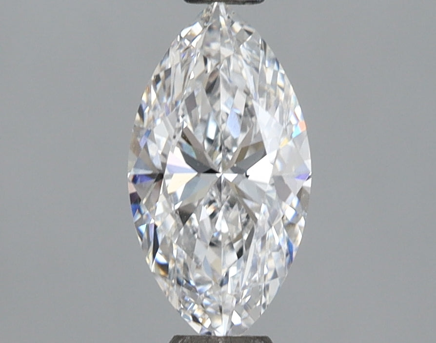 1.01 Carat Marquise Shaped, Ideal Cut, D Color, VVS2 Clarity, IGI Certified Lab Grown Diamond