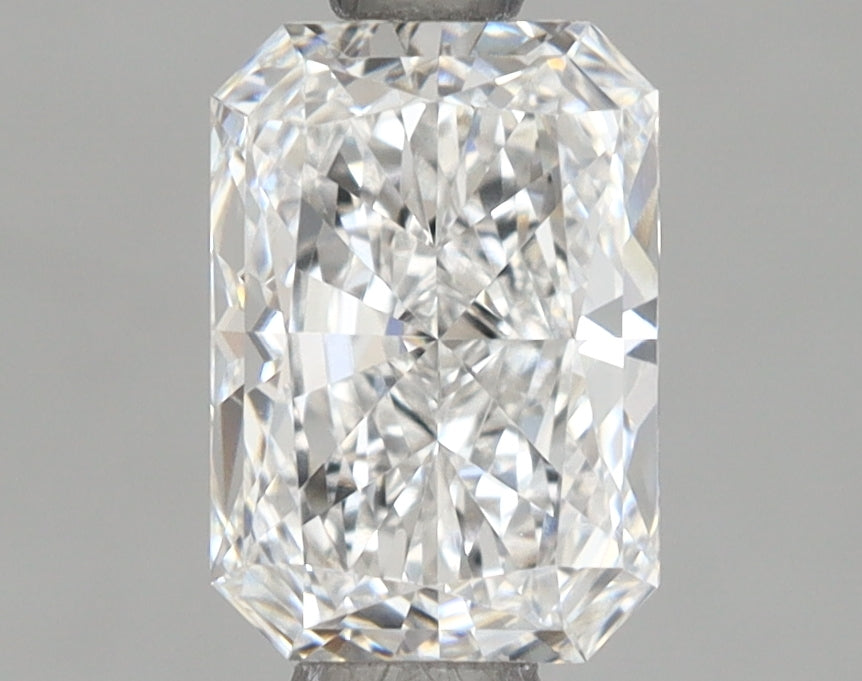 1.15 Carat Radiant Shaped, Ideal Cut, F Color, VVS2 Clarity, IGI Certified Lab Grown Diamond