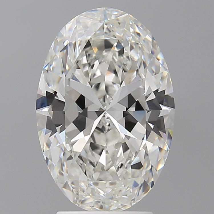 3.53 Carat Oval Shaped, Ideal Cut, F Color, VVS2 Clarity, IGI Certified Lab Grown Diamond
