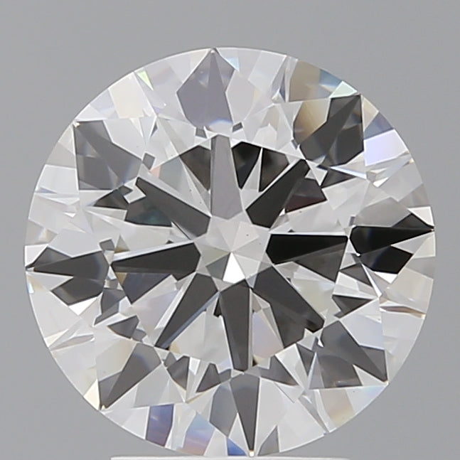 4.05 Carat Round Shaped, Ideal Cut, F Color, VVS2 Clarity, IGI Certified Lab Grown Diamond
