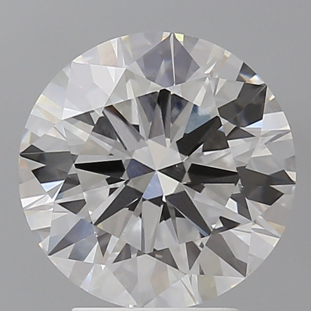 3.55 Carat Round Shaped, Ideal Cut, F Color, VVS2 Clarity, IGI Certified Lab Grown Diamond