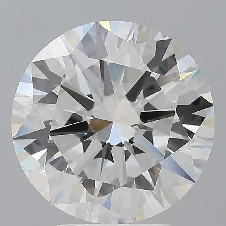 4.50 Carat Round Shaped, Excellent Cut, F Color, VVS2 Clarity, IGI Certified Lab Grown Diamond