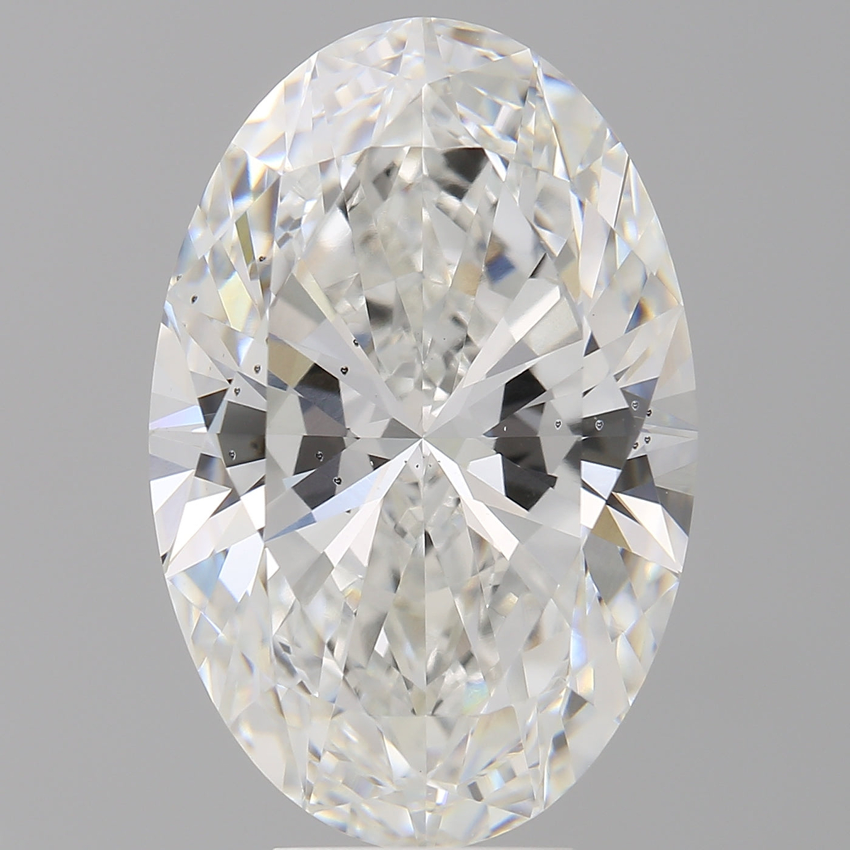 8.00 Carat Oval Shaped, Ideal Cut, F Color, VS2 Clarity, IGI Certified Lab Grown Diamond