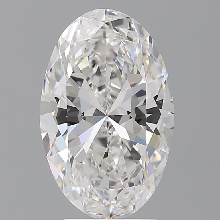 3.51 Carat Oval Shaped, Ideal Cut, E Color, VS1 Clarity, IGI Certified Lab Grown Diamond