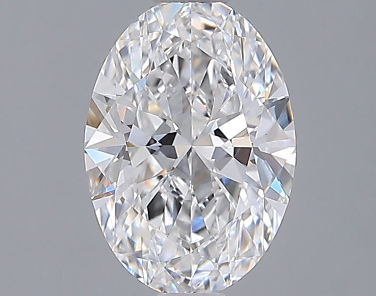 1.29 Carat Oval Shaped, Ideal Cut, D Color, IF Clarity, IGI Certified Lab Grown Diamond
