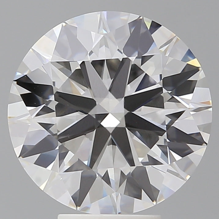 6.04 Carat Round Shaped, Ideal Cut, E Color, VVS2 Clarity, IGI Certified Lab Grown Diamond
