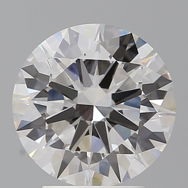3.04 Carat Round Shaped, Excellent Cut, F Color, VS1 Clarity, IGI Certified Lab Grown Diamond