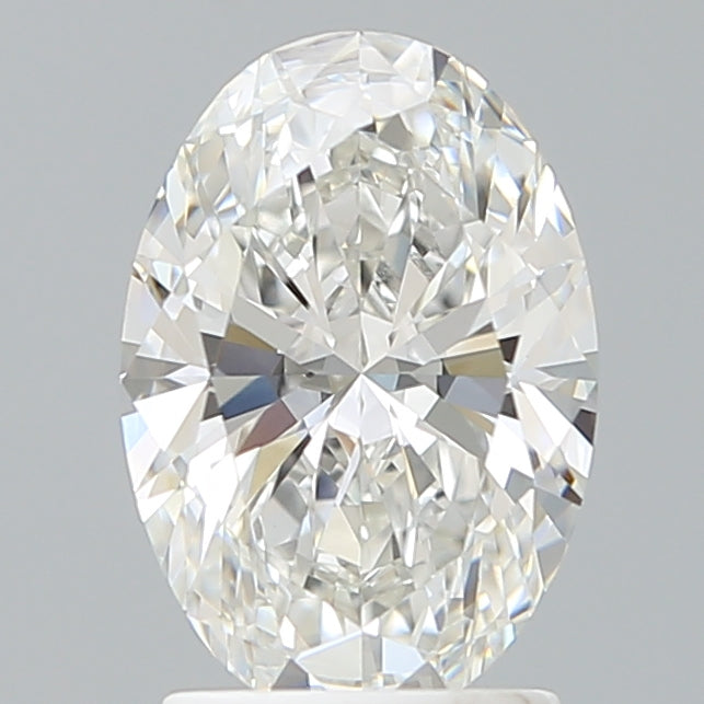 2.10 Carat Oval Shaped, Ideal Cut, E Color, VVS2 Clarity, IGI Certified Lab Grown Diamond