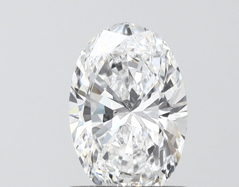 1.04 Carat Oval Shaped, Ideal Cut, D Color, VS1 Clarity, IGI Certified Lab Grown Diamond