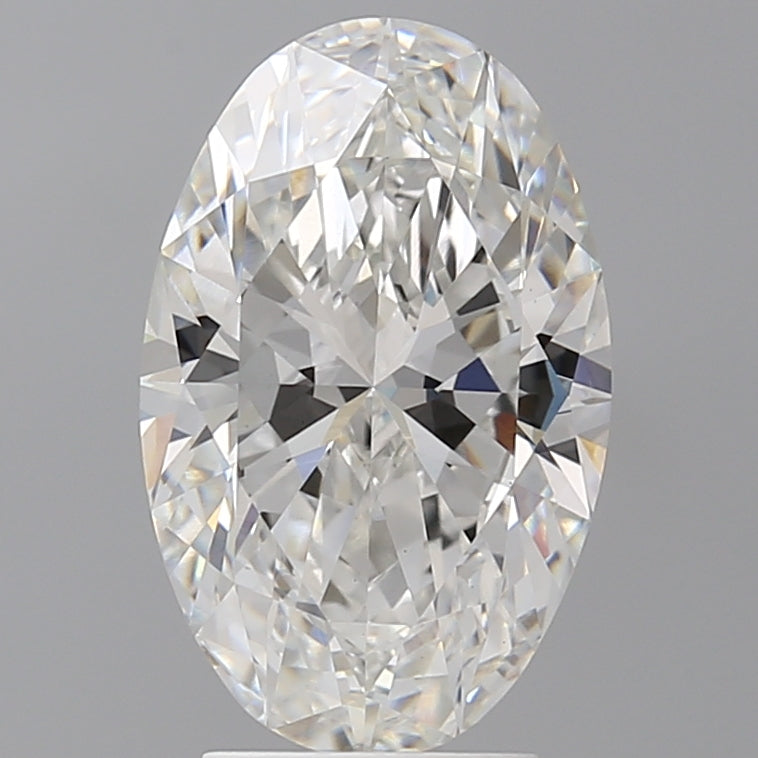 3.57 Carat Oval Shaped, Ideal Cut, F Color, VS1 Clarity, IGI Certified Lab Grown Diamond