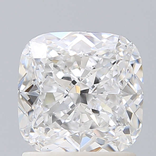 1.54 Carat Cushion Shaped, Ideal Cut, E Color, VS2 Clarity, IGI Certified Lab Grown Diamond