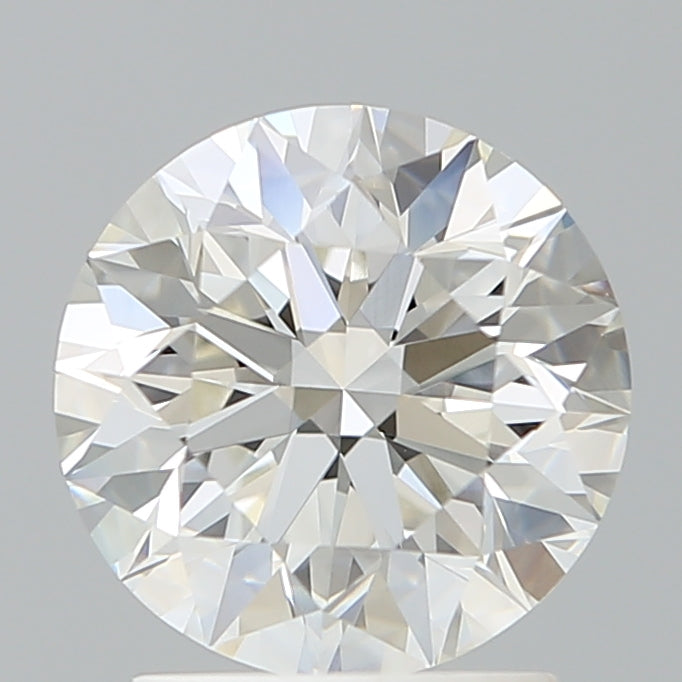 2.03 Carat Round Shaped, Excellent Cut, F Color, VVS1 Clarity, IGI Certified Lab Grown Diamond