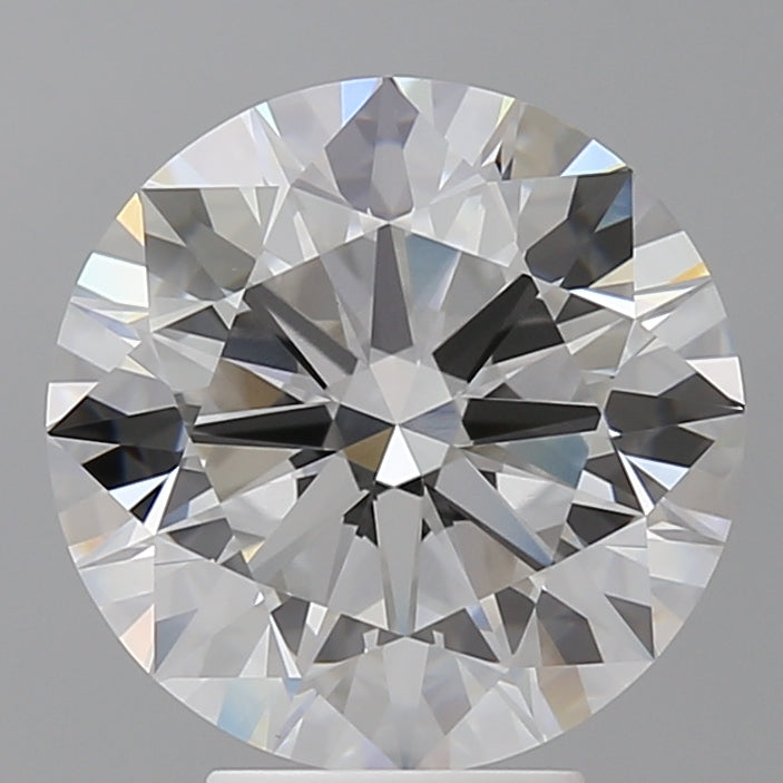 5.10 Carat Round Shaped, Ideal Cut, F Color, VVS2 Clarity, IGI Certified Lab Grown Diamond