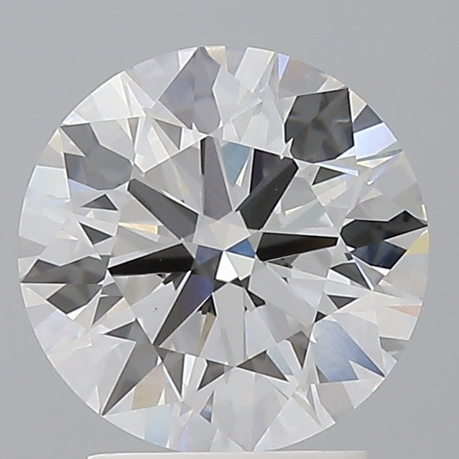 2.56 Carat Round Shaped, Ideal Cut, D Color, VVS2 Clarity, IGI Certified Lab Grown Diamond