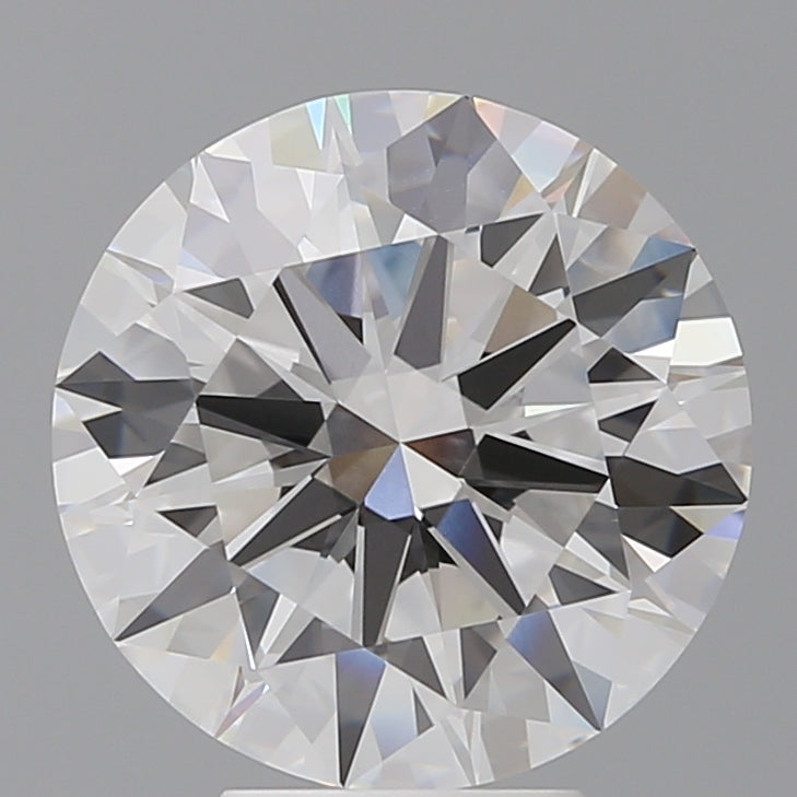 5.53 Carat Round Shaped, Ideal Cut, E Color, VVS2 Clarity, IGI Certified Lab Grown Diamond