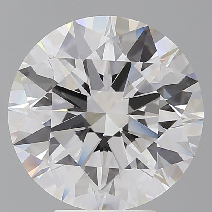 5.58 Carat Round Shaped, Ideal Cut, E Color, VVS2 Clarity, IGI Certified Lab Grown Diamond