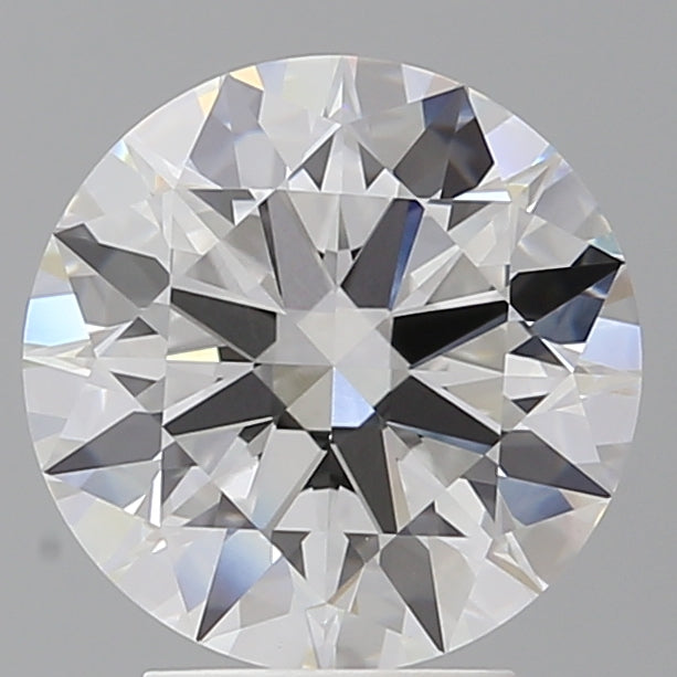 3.57 Carat Round Shaped, Ideal Cut, F Color, VVS2 Clarity, IGI Certified Lab Grown Diamond