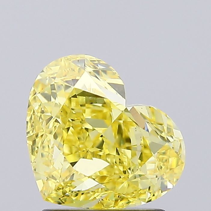2.14 Carat Heart Shaped, Ideal Cut, VS1 Clarity, IGI Certified Lab Grown Diamond