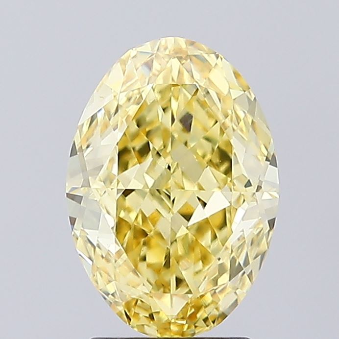 2.55 Carat Oval Shaped, Ideal Cut, VS1 Clarity, IGI Certified Lab Grown Diamond