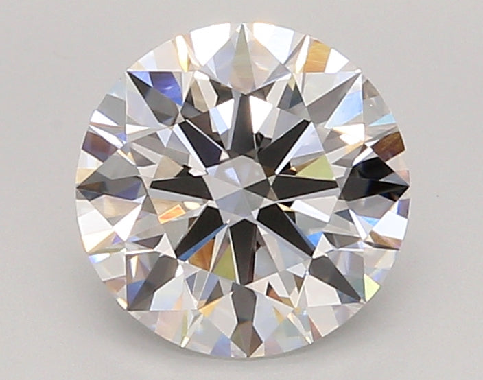 2.02 Carat Round Shaped, Ideal Cut, E Color, VVS2 Clarity, IGI Certified Lab Grown Diamond