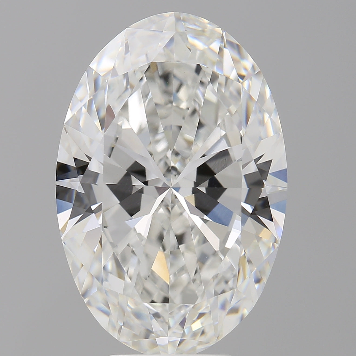 8.03 Carat Oval Shaped, Ideal Cut, F Color, VVS2 Clarity, IGI Certified Lab Grown Diamond