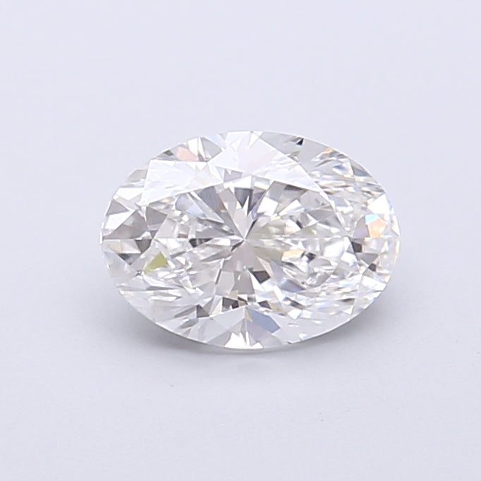1.00 Carat Oval Shaped, Very Good Cut, D Color, VVS2 Clarity, IGI Certified Lab Grown Diamond