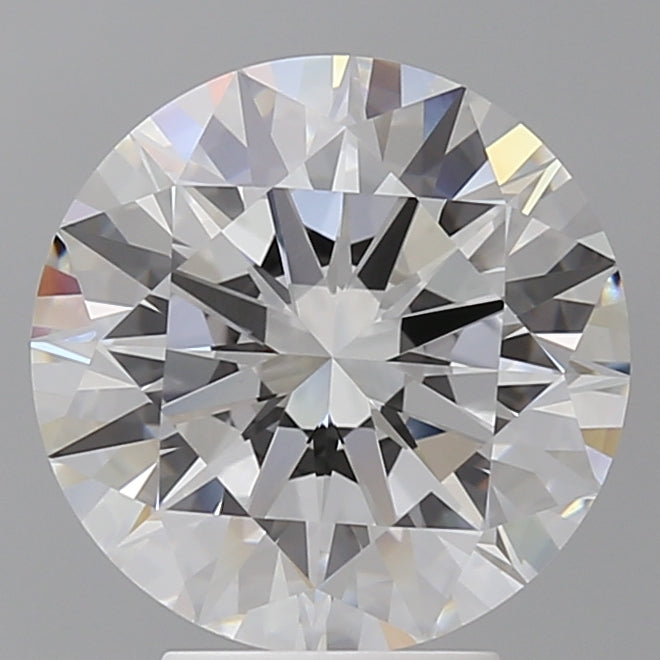 4.52 Carat Round Shaped, Ideal Cut, E Color, VVS2 Clarity, IGI Certified Lab Grown Diamond