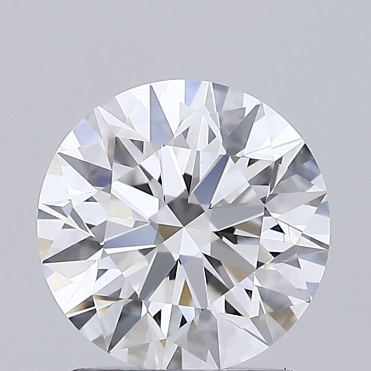 1.50 Carat Round Shaped, Ideal Cut, D Color, VS1 Clarity, IGI Certified Lab Grown Diamond