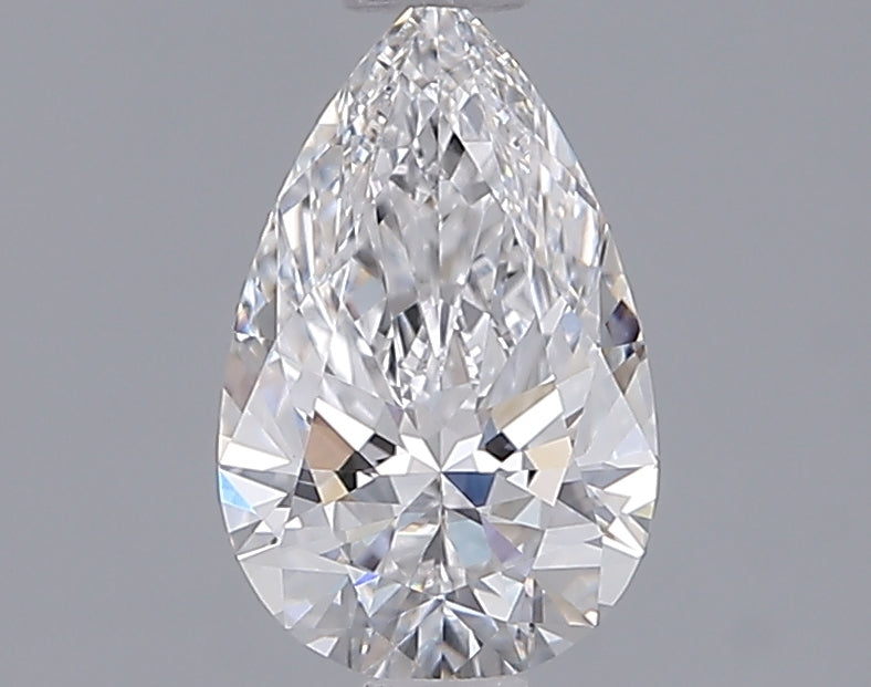 1.06 Carat Pear Shaped, Ideal Cut, D Color, VVS2 Clarity, IGI Certified Lab Grown Diamond