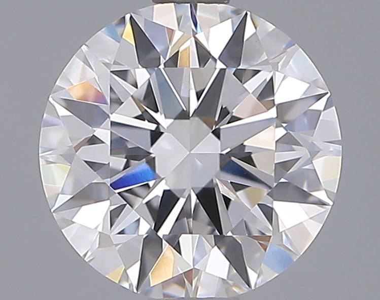1.45 Carat Round Shaped, Ideal Cut, D Color, VVS2 Clarity, IGI Certified Lab Grown Diamond